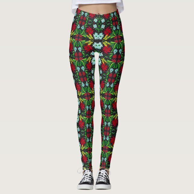 Die Ausdehnung der Leggings (Vorderseite)