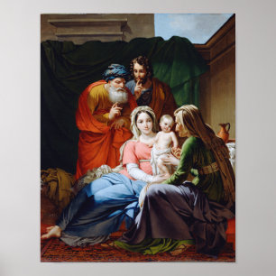 Die ausgedehnte heilige Familie Poster