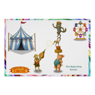 Die ausgewogene Schar Poster