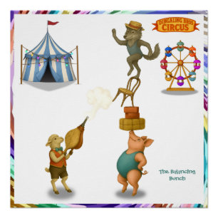 Die ausgewogene Truppe Poster