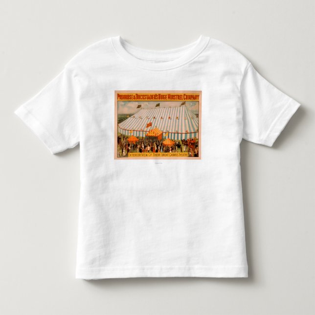 Die Außenansicht des Minnesängers des enormen Kleinkind T-shirt (Vorderseite)