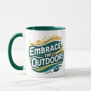 Die Außenwelt einprägen Tasse