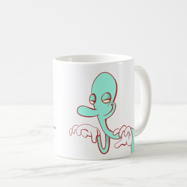 Die Außerirdischen kommen in Tasse (VorderseiteRechts)