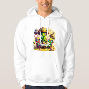Die Außerirdischen sind angelandet Hoodie