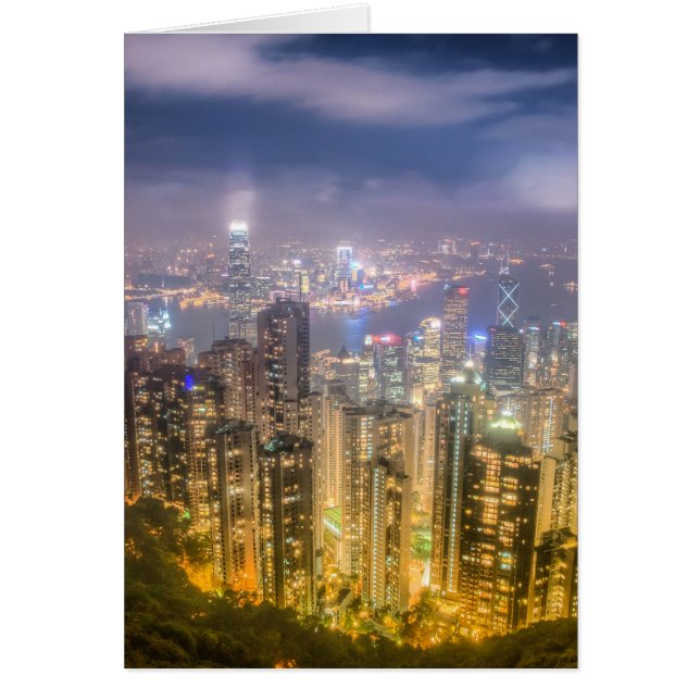 Die Aussicht auf Hongkong vom Peak (Vorne)