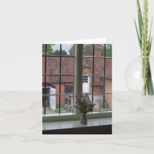Die Aussicht aus dem Fenster von Jane Austen Karte