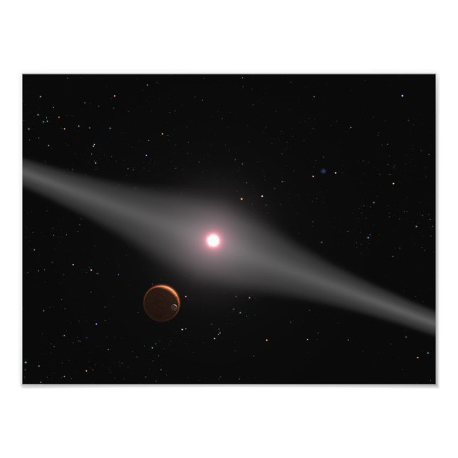 Die Aussicht aus der Nähe Fotodruck (Vorne)