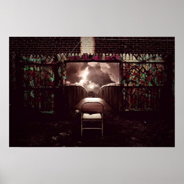 Die Aussicht Poster (Vorne)