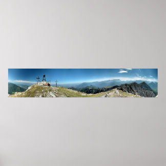 Die Aussicht von oben Poster