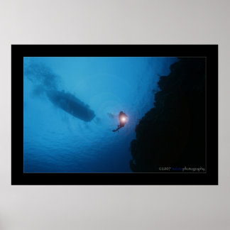 Die Aussicht von unten Poster