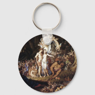 Die Aussöhnung von Titania und Oberon Schlüsselanhänger