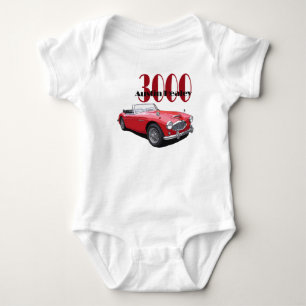 Die Austin Healey 3000 Baby Strampler