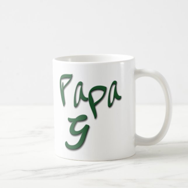 Die authentische Papag-Kaffee-Tasse Kaffeetasse (Rechts)