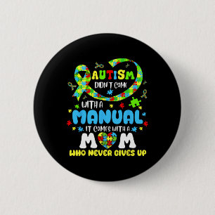 Die Autismus-Mama kommt nicht mit einem manuellen  Button