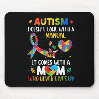 Die Autismus-Mama kommt nicht mit einem manuellen  Mousepad