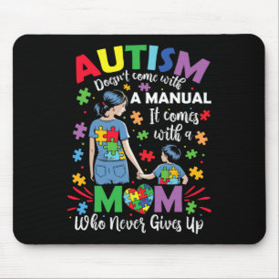 Die Autismus-Mama kommt nicht mit einer Handbuchso Mousepad