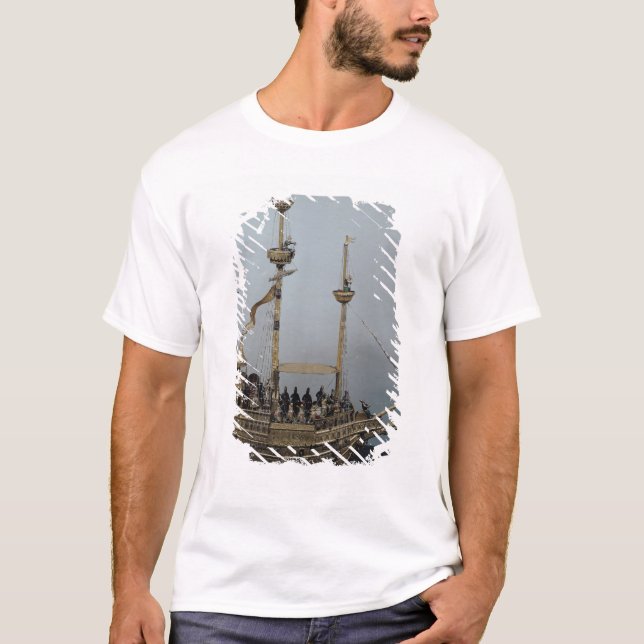 Die automatische Uhr Charless V T-Shirt (Vorderseite)