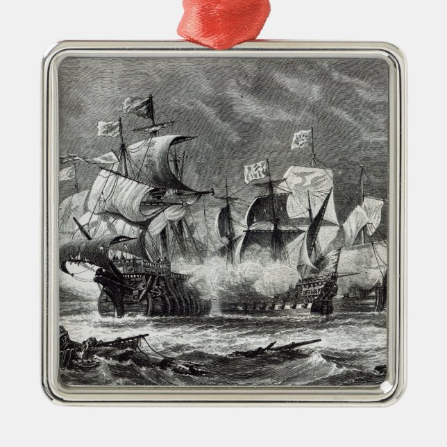 Die Avantgarde, unter Sir William Winter Silbernes Ornament (Vorne)