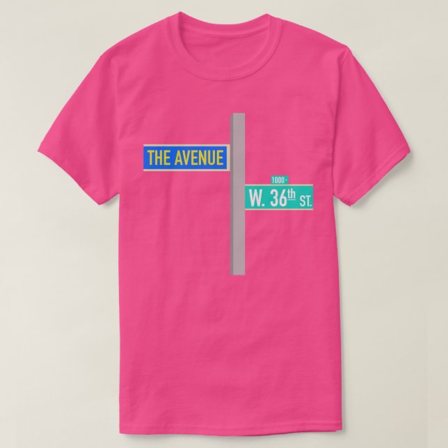 Die Avenue in Hampden T-Shirt (Design vorne)