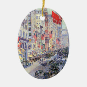 Die Avenue von der 34. Straße aus, Mai 1917 von Ha Keramikornament