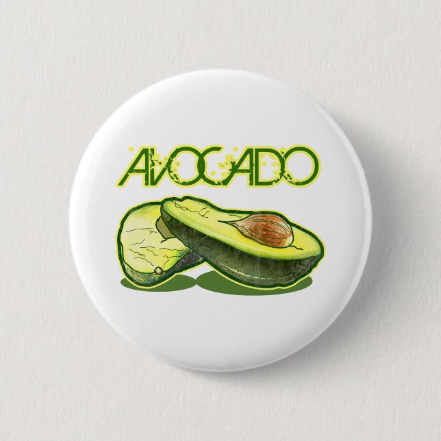 Die Avocado Button (Vorderseite)