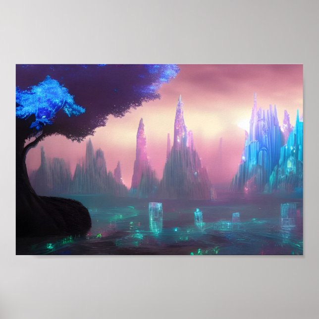 Die azurblauen Hügel von Aerthian Poster (Vorne)
