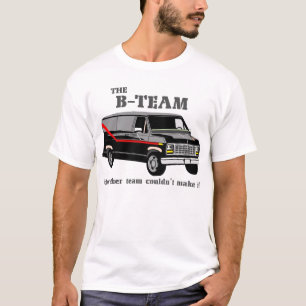 die B-Team Retro Achtzigerjahre T-Shirt
