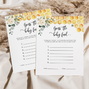 Die Babynahrerkarte kann man als Blumensüß schätze