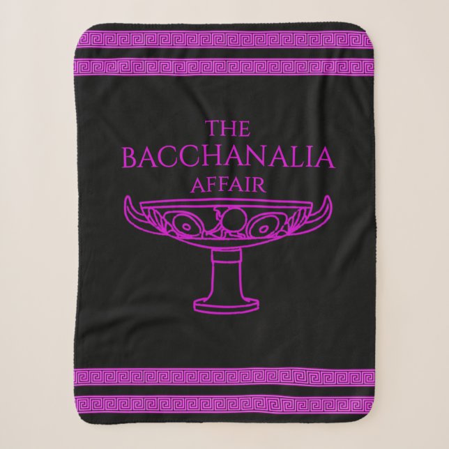 Die Bacchanalia-Affäre-Decke  Sherpadecke (Vorderseite)