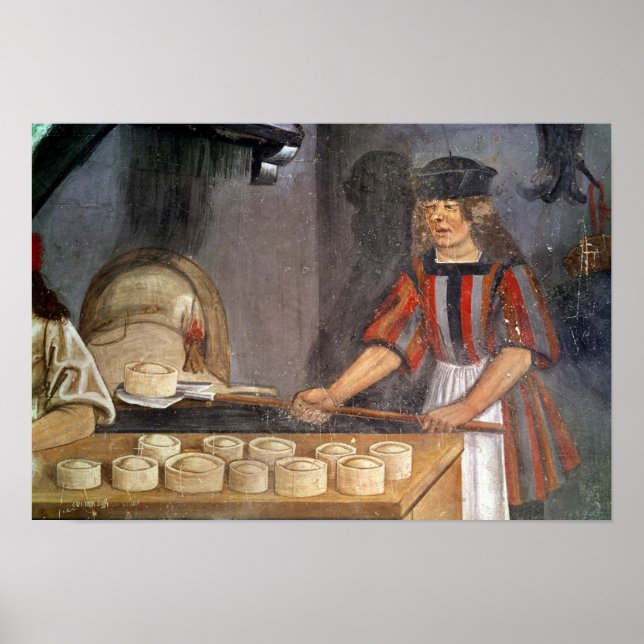 Die Bäckerei Poster (Vorne)