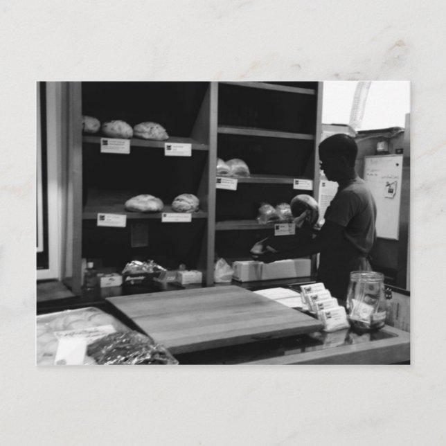 Die Bäckerei Postkarte (Vorderseite)