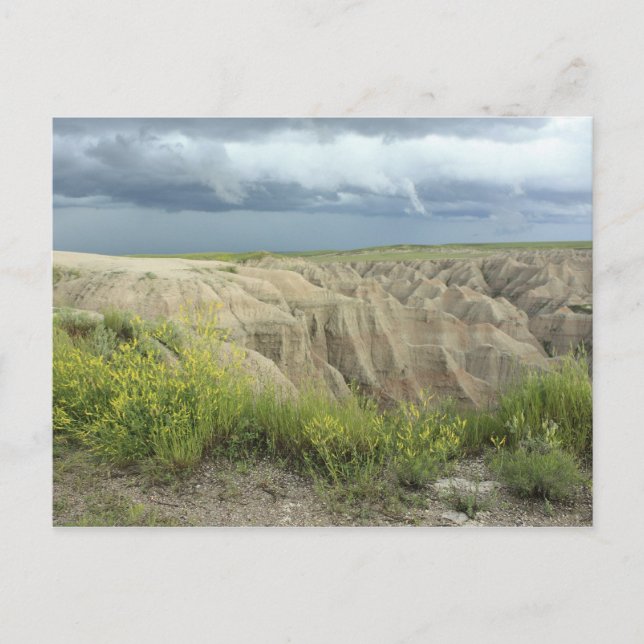 Die Badlands Postkarte (Vorderseite)
