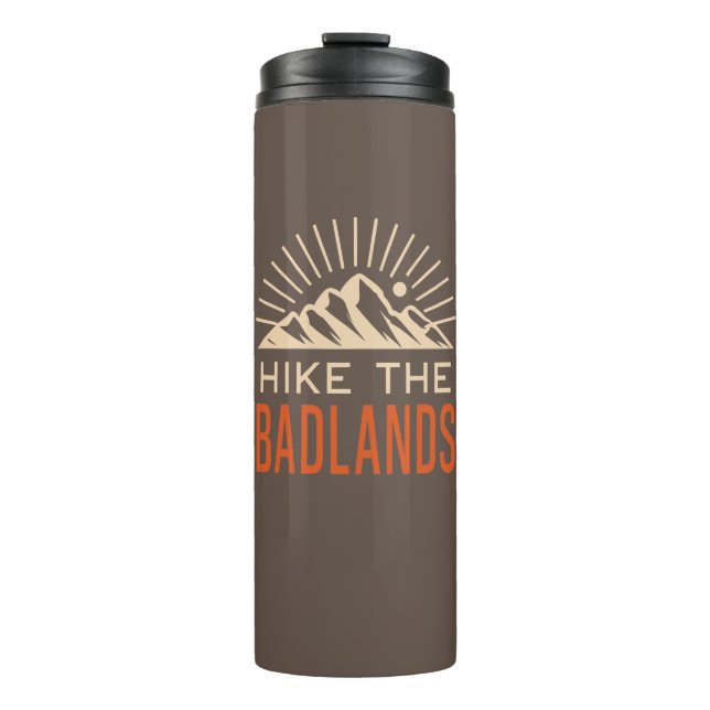Die Badlands-Sonnenbrille wandern Thermosbecher (Vorderseite)