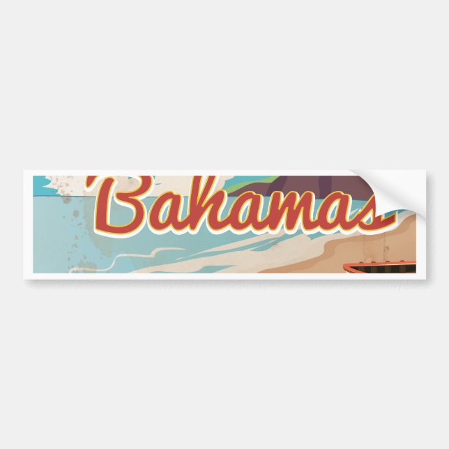 Die Bahamas Autoaufkleber (Vorne)