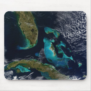 Die Bahamas, das Florida und das Kuba Mousepad