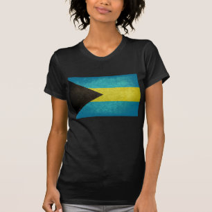 Die Bahamas-Flagge; Bahamas T-Shirt