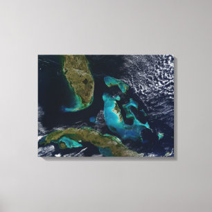 Die Bahamas, Florida und Kuba Leinwanddruck