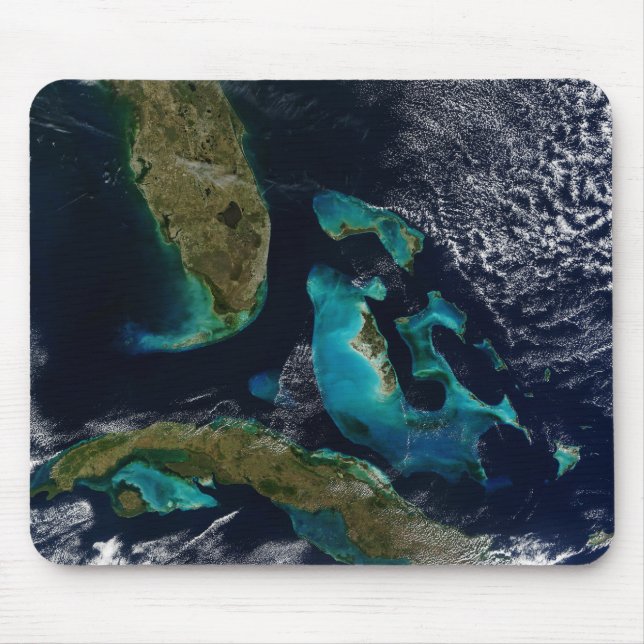 Die Bahamas, Florida und Kuba Mousepad (Vorne)