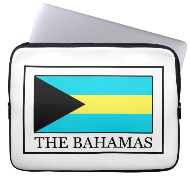 Die Bahamas Laptopschutzhülle (Vorderseite)
