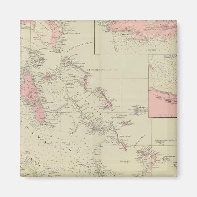 Die Bahamas Magnet (Vorne)