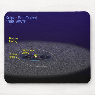 Die Bahn des binären Kuiper Gurtgegenstandes Mousepad
