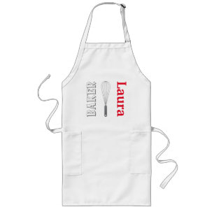 Die baker Personalisierte Schürze für Erwachsene