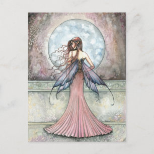 Die Balkonfee Postkarte von Molly Harrison