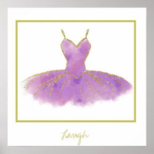 Die Ballerina lacht Poster