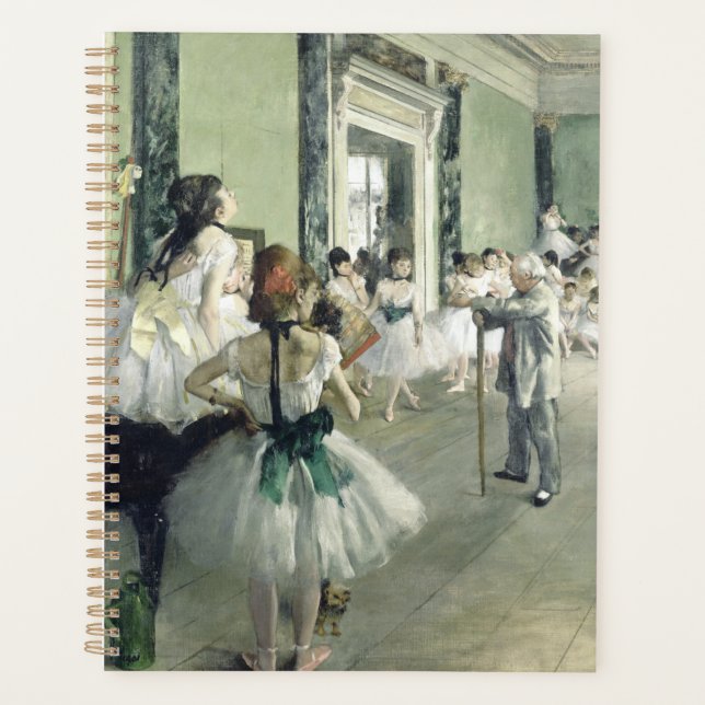 Die Ballettklasse Edgar Degas Planer (Vorderseite)