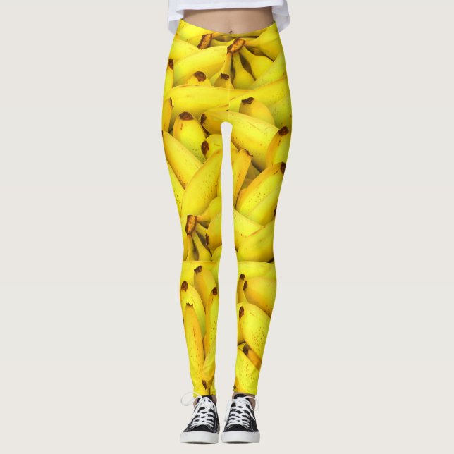 Die Bananen-Leggings der Frauen Leggings (Vorderseite)