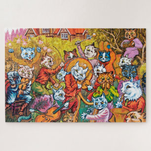 Die Band spielt Louis Wain