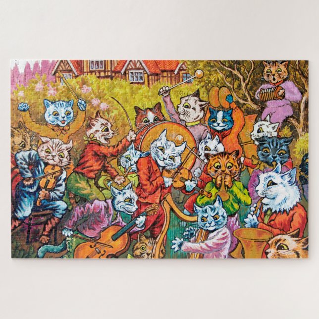 Die Band spielt Louis Wain (Horizontal)