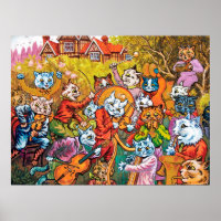 Die Band spielt Louis Wain