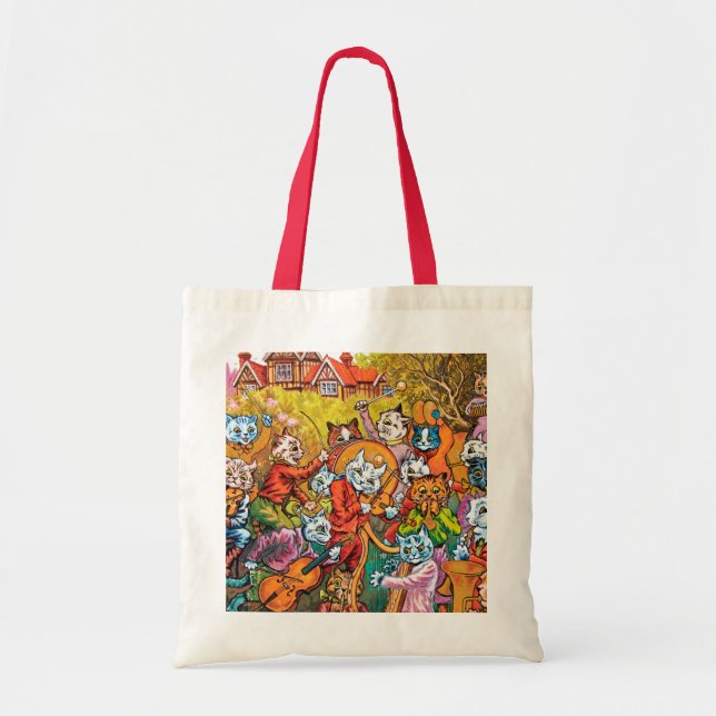Die Band spielt Louis Wain Tragetasche (Vorne)